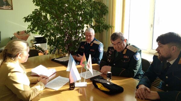 Атаман ЗВКО подписывает соглашение о сотрудничестве с директором Забайкальского института предпринимательства