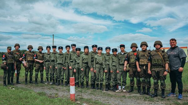  Воспитанники казачьего молодежного центра