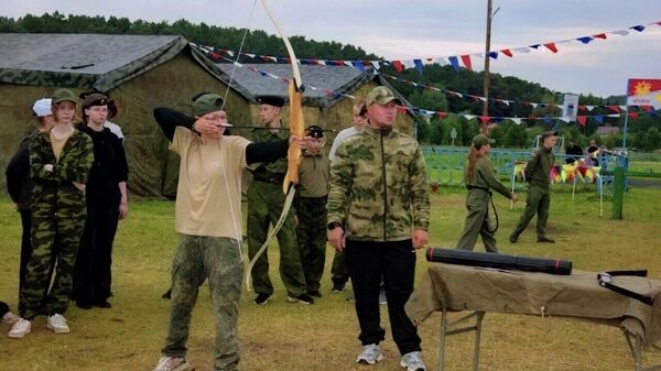  Воспитанники казачьего молодежного центра