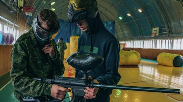  Воспитанники казачьего молодежного центра