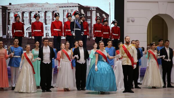 Весенний казачий бал студентов Южно-Российского государственного политехнического университета (НПИ) имени М.И. Платова