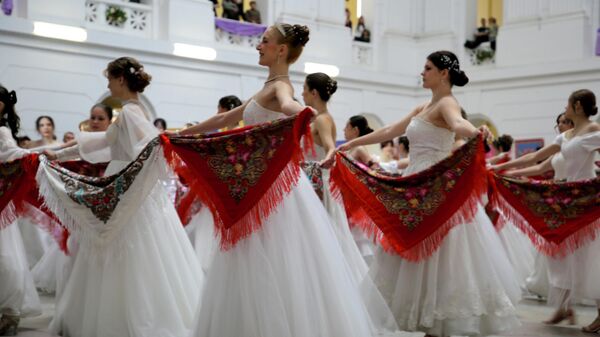 Весенний казачий бал студентов Южно-Российского государственного политехнического университета (НПИ) имени М.И. Платова