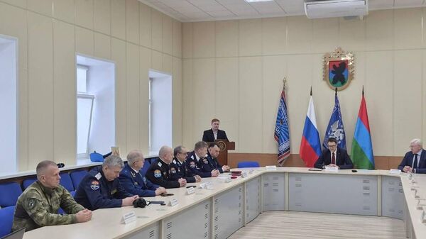 Совещание представителей Северо-Западного войскового казачьего общества и правительства Республики Карелия