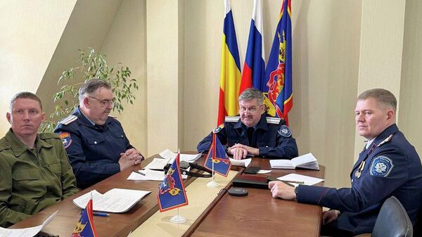 Совещание по повышению качества работы казачьих обществ в штабе Всевеликого войска Донского