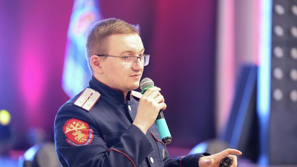 Участники семинара по созданию ресурсных грантовых центров в Северо-Западном казачьем войске