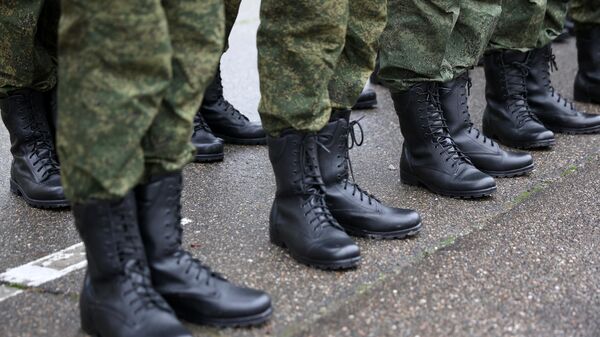 Построение представителей войска 