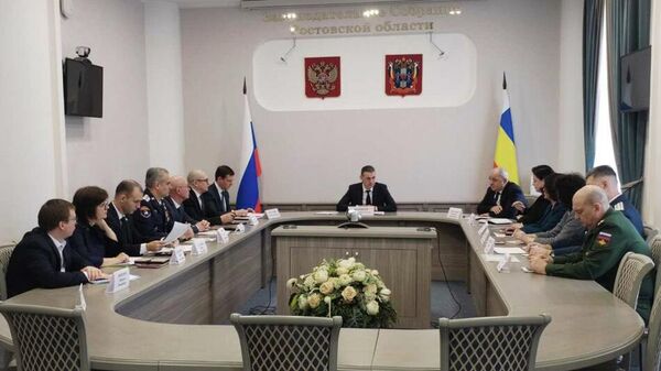 Совещание, посвященное повышению качества взаимодействия вузов Ростовской области с департаментом по делам казачества и кадетских учебных заведений