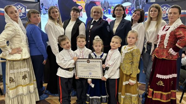 Воспитанники детского сада №42 города Новочеркасска