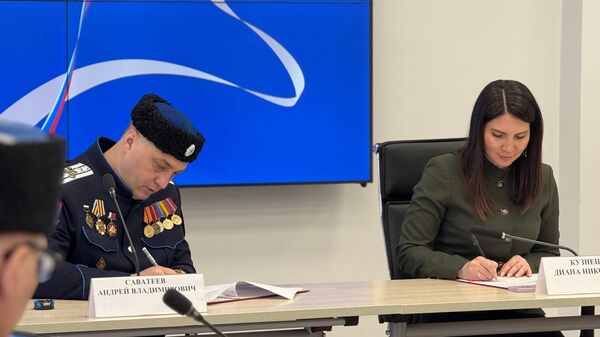 Подписание соглашения о сотрудничестве между министерством образования и науки Мурманской области и Мурманским городским казачьим обществом