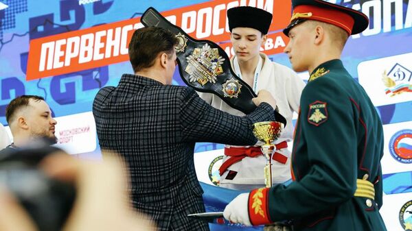 Участники Первенства России по армейскому рукопашному бою