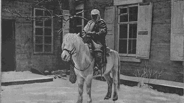 Автор снимка сотника Пешкова в походном костюме М.Ф.Буланже обозначен как корреспондент-фотограф журнала Всемирная иллюстрация Автор снимка сотника Пешкова в походном костюме М.Ф.Буланже обозначен как корреспондент-фотограф журнала Всемирная иллюстрация