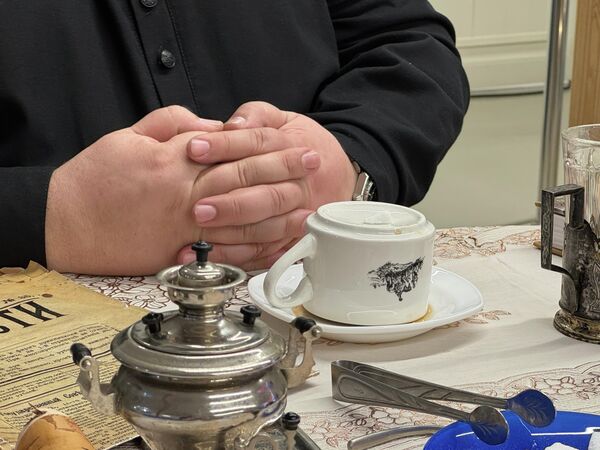 Чаепитие в Центральном музее российского казачества