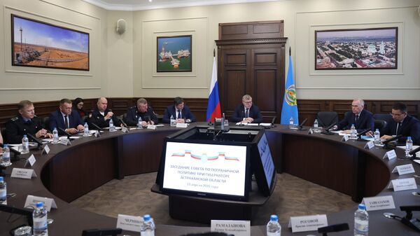 Заседание совета по пограничной политике в Астраханской области