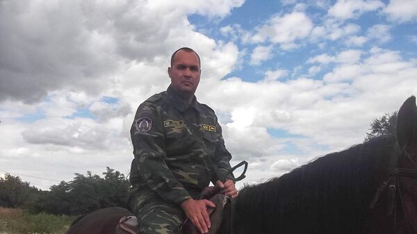 Фредерик Аникин в ходе визита в Ростовскую область 