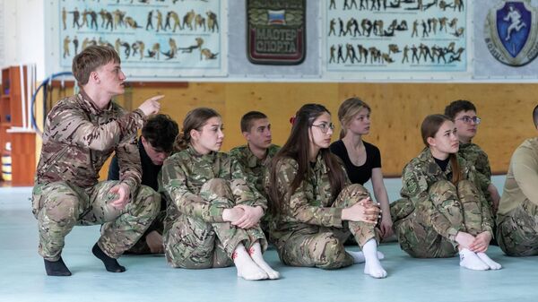 Участники военных сборов вуза