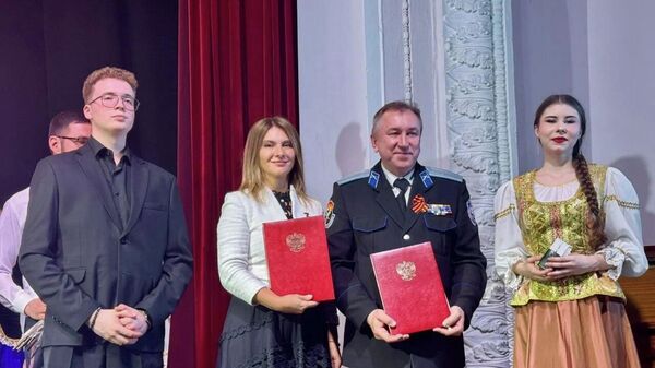 Подписание соглашения о сотрудничестве между Ставропольским государственным педагогическим институтом и Терским войсковым казачьим обществом