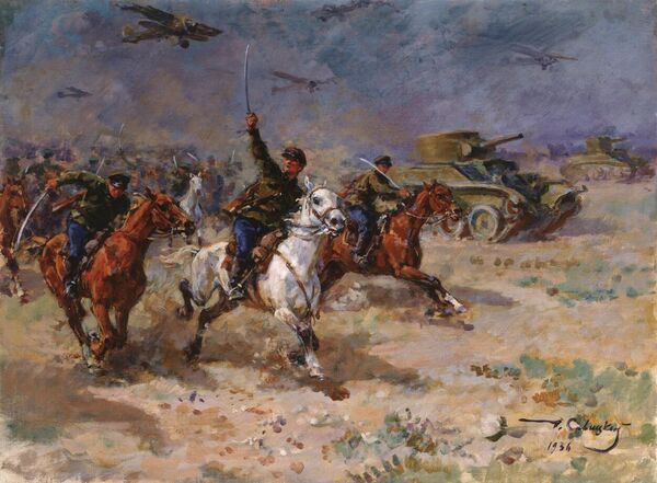 Г.К. Савицкий Атака, 1936