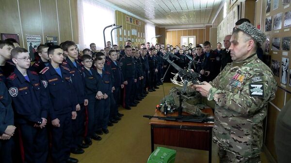 Урок мужества в Донском императора Александра III казачьем кадетском корпусе