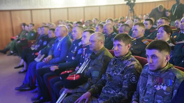 Участники форума казачьей молодежи Сибирского казачьего войска