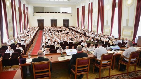 Заседание Совета атаманов Кубанского казачьего войска