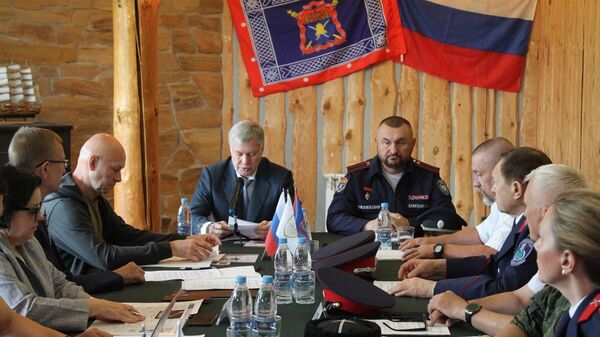 Участники заседания совета по делам казачества в Ульяновской области Участники заседания совета по делам казачества в Ульяновской области
