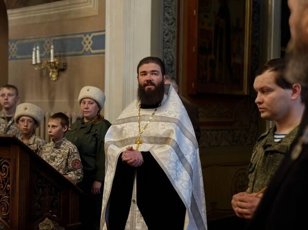 Участники заупокойного богослужения по казакам, павшим при защите народа Приднестровья Участники заупокойного богослужения по казакам, павшим при защите народа Приднестровья