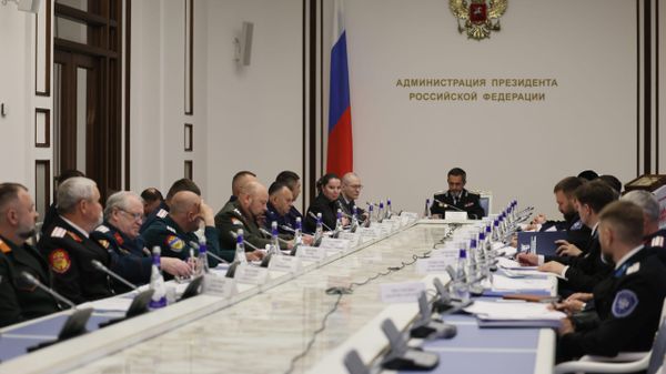 Участники совета атаманов ВсКО
