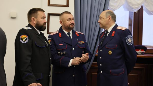 Участники совета атаманов ВсКО