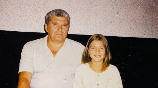 Анна Родионова с отцом Вячеславом Родионовым