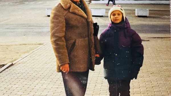 Анна Родионова с отцом Вячеславом Родионовым