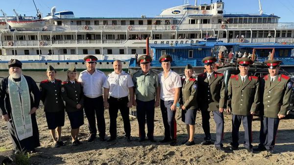 Атаман ЕВКО с рабочей поездкой в Туруханске