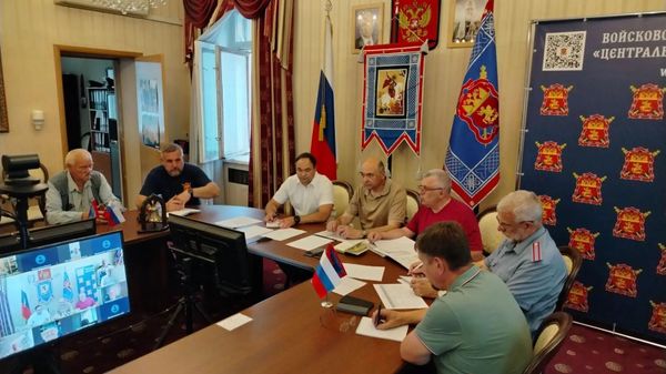 Рабочее совещание в штабе ВКО ЦКВ
