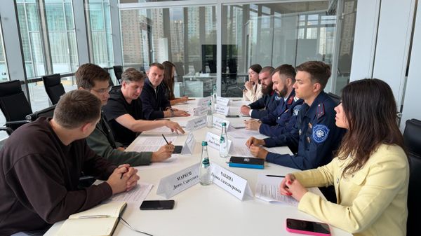 Встреча представителей Отдельского казачьего общества Московской области с сотрудниками министерства информации и молодежной политики региона и представителями Движения первых