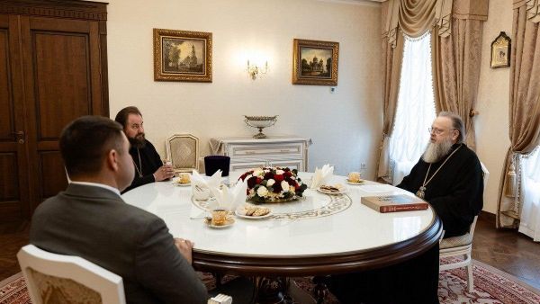 Встреча атамана ВКО ВВД и митрополита Ростовского и Новочеркасского
