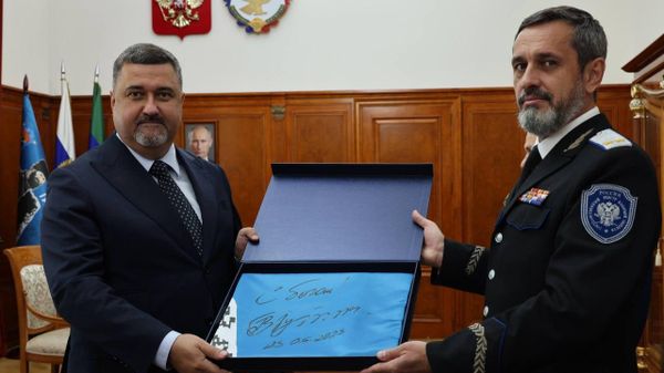 Врио главы Республики Дагестан и атаман ВсКО