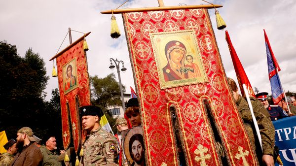 Казаки ВКО ЦКВ на Общемосковском крестном ходе