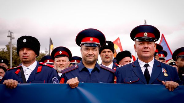 Казаки ВКО ЦКВ на Общемосковском крестном ходе