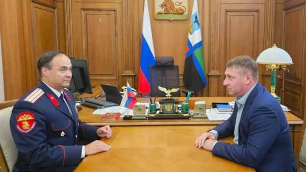 Атаман ВКО ЦКВ и губернатор Белгородской области