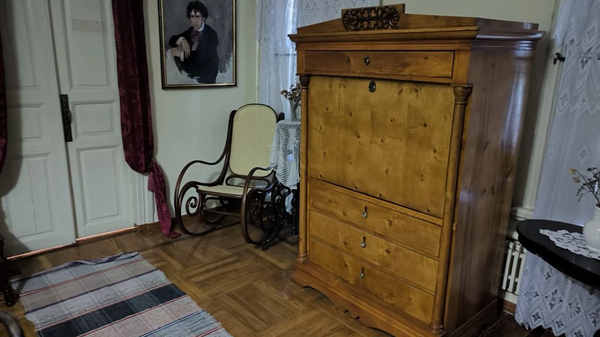 Интерьер казачьего куреня. Дом-музей Ивана Крылова в Новочеркасске