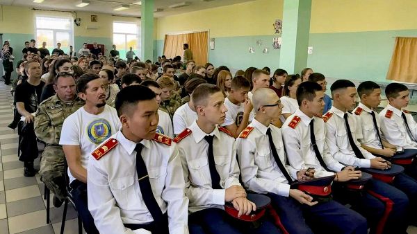 Участники слета казачьей молодежи ВКО ВВД