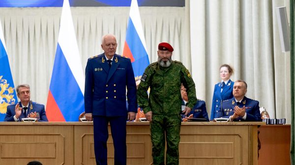 Бойцы Терека получают ведомственные награды Генпрокуратуры России