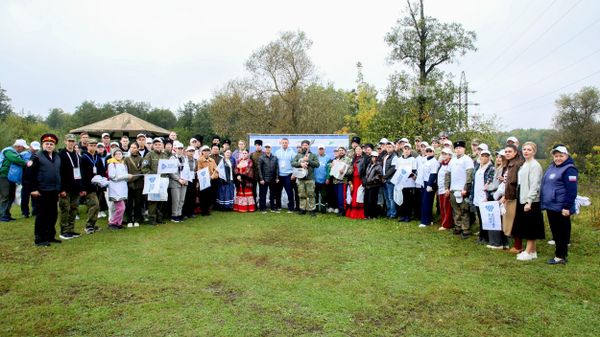 Акция Вода России в рамках VII Всероссийского слета казачьей молодежи