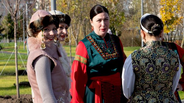 Участники Фестиваля казачьего военного искусства