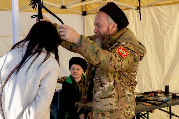 Подъесаул первый заместитель (товарищ) атамана Одинцовского городского казачьего общества ВКО ЦКВ Алексей Староверов